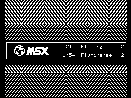 MSX Basic - Placar do Maracanã