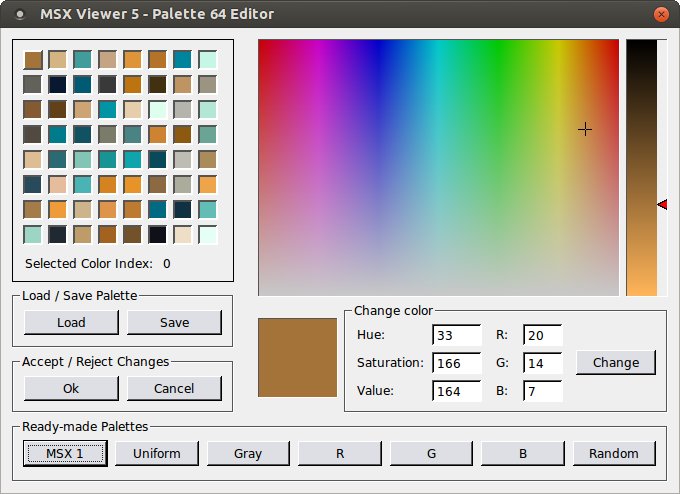 Color Palette Editor